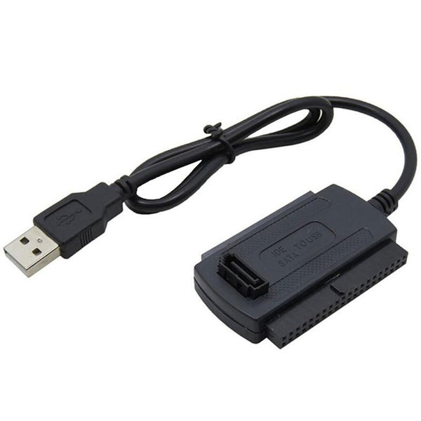 Drive Cables & Adapters 3 In 1 Usb 2.0 Cable Adapter To 2.53.55.25Inch Sata Ide High Speed 480Mbs Adapters