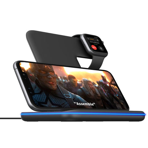 Chargers & Cradles 3 In 1 Wireless Charger Zhike Charging Stand