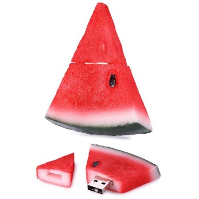 USB Flash Drives 32Gb Watermelon Usb 2.0 Stick / Flash Memory Drive Red