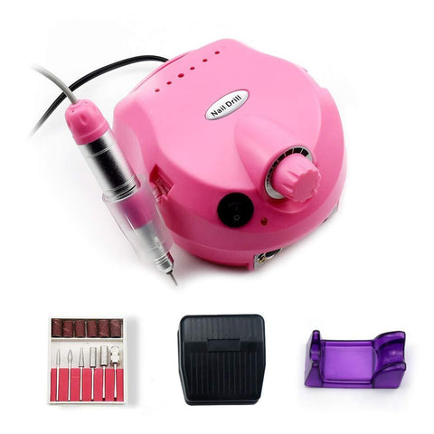 Nail Art Tools Nail Polish Remover 35000 / 20000 Rpm Electric Drill Machine File Set