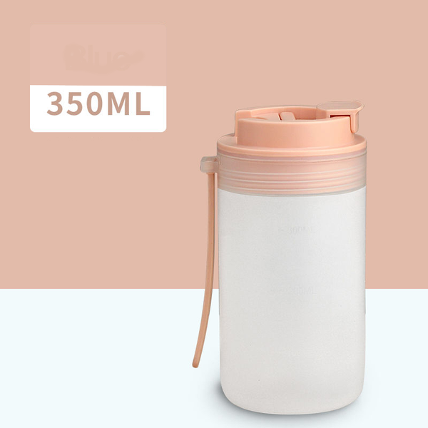 Canteens, Bottles & Flasks 350Ml Multifunctional Portable Cup With Straw For Outdoor Travel Bottle