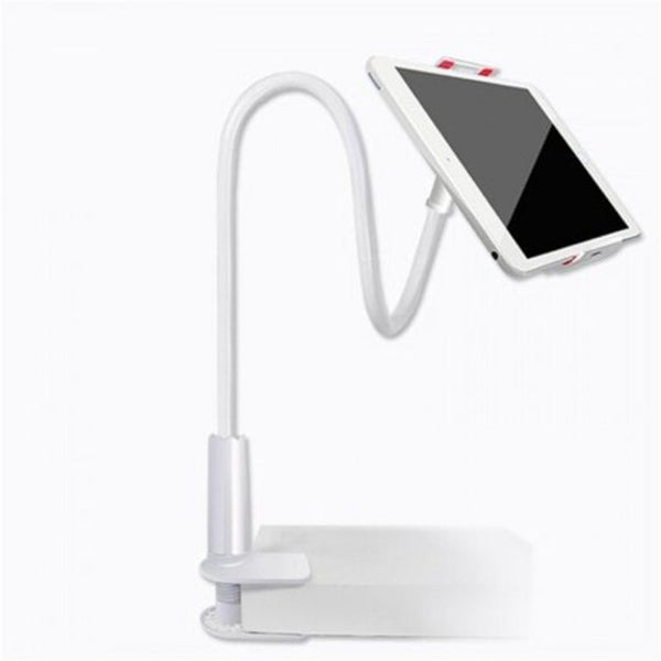 Mounts & Holders 360 Degree Flexible Arm Table Pad Holder Stand White