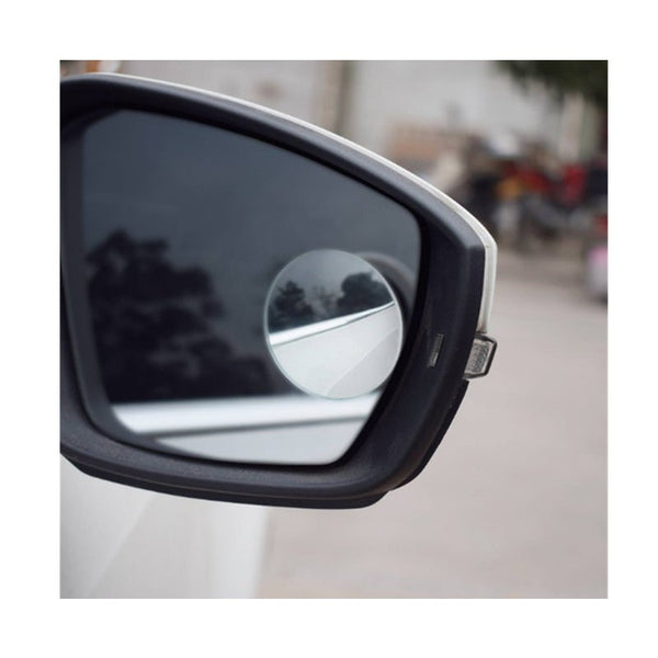 Mirrors 360 Degree Frameless Car Rearview Mirror Wide Angle Round Convex Blind Spot