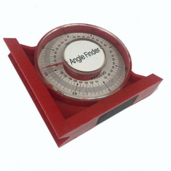 Protractors 360 Degrees Magnetic Protractor Angle Locator Valentine Red