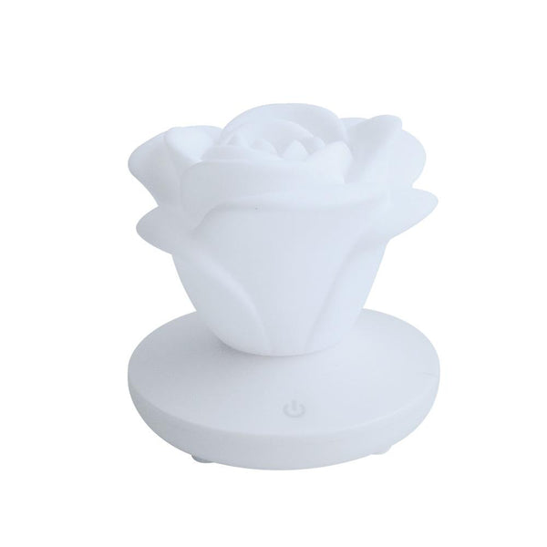 Night Lights Romantic Rose Shape Dimming Touch Rechargeable Mini Flower Night Light