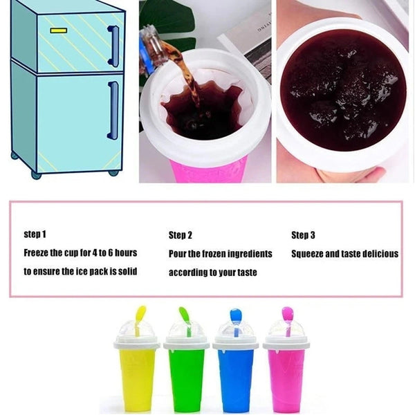 Quick Easy Frozen Slushy Maker Cup