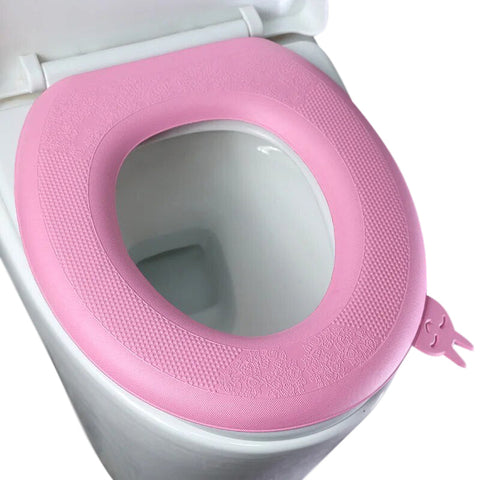 Bath Mats, Rugs & Toilet Covers Pink Washable Toilet Seat Cover O Shape Cushion For Bathroom Accessories