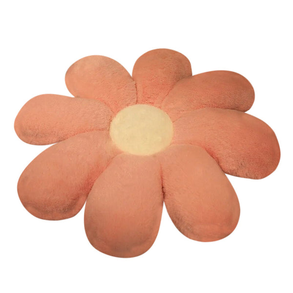 Cushions & Decorative Pillows Plush Pillow Light Pink Flower Shape Stuffed Soft Seat Cushion Decor 50Cm