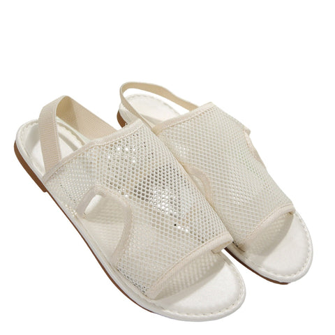 Flats New Mesh Sandals Summer Casual Breathable Flat Shoes For Women And Men Beach