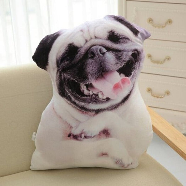 3D Simulation Dog Pillow 002