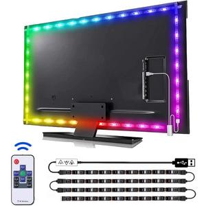 String Lights 3M Led Strip Lights Rope For Tv, Gaming And Computer (Lights App With Remote Control)