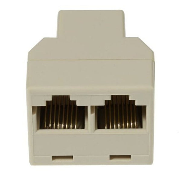 Ethernet Cables (RJ 45/8P8C) 3Pcs / Pack Cat5 Ethernet Cable Lan 1 To 2 Splitter Adapter Yellow