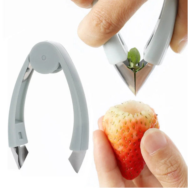3Pcs Stainless Steel Pineapple Eye Peeler Fruit Vegetable Tweezers Seed Remover Clip