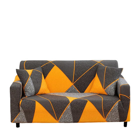 Slipcovers 3 Seater Sofa Cover Marigold Style Elastic Stretchable Slipcover For Living Room