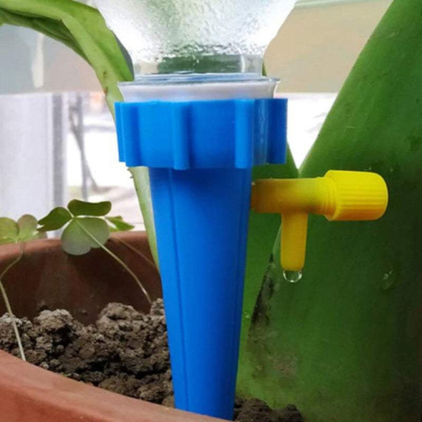 Self Watering Aids Water Features Fountains 4 Or 8 Pack Automatic Garden Cone Plant Watering Spike Drip Irrigation