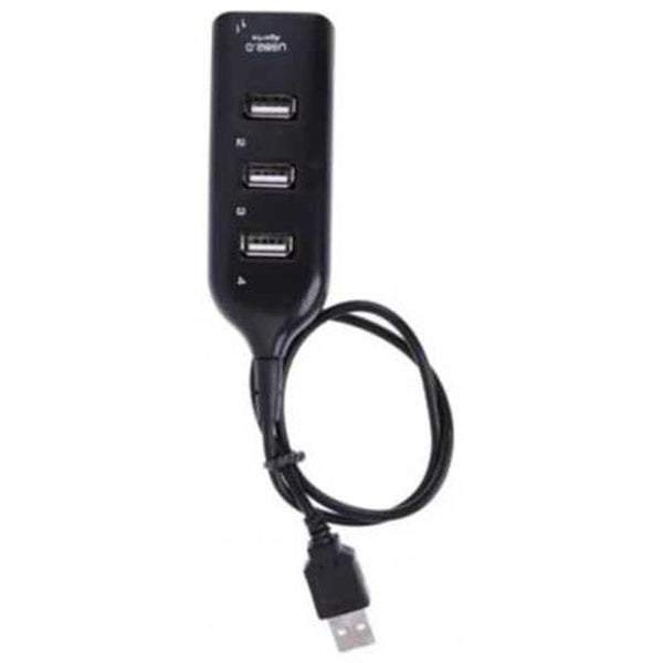 USB Cables, Hubs & Adapters 4 Ports Usb 2.0Speed Mini Hub Black