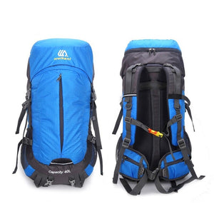 Rucksacks 4010L Hiking Backpack Outdoor Waterproof Blue