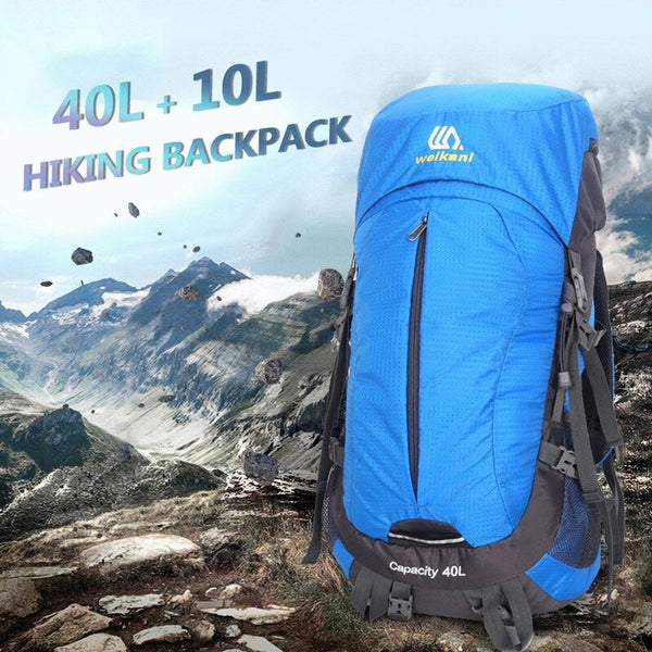 Rucksacks 4010L Hiking Backpack Outdoor Waterproof Blue