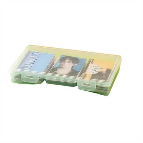 Storage Boxes Storage Box 19X11.5X3cm Photocards Collection Organizer For Home Organisation