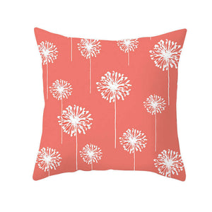 Cushions & Decorative Pillows 45 X 45Cm Coral Cushion Cover Dandelions