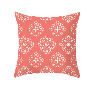 Cushions & Decorative Pillows 45 X 45Cm Coral Cushion Cover Greek Pattern