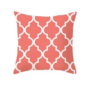 Cushions & Decorative Pillows 45 X 45Cm Coral Cushion Cover Peach