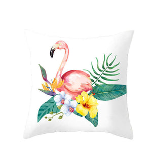 Cushions & Decorative Pillows 45 X 45Cm Flamingo Cushion Cover In A Flower