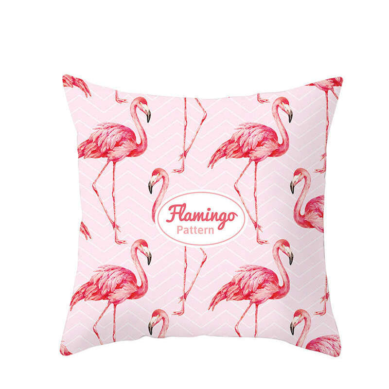 Cushions & Decorative Pillows 45 X 45Cm Flamingo Cushion Cover Pattern