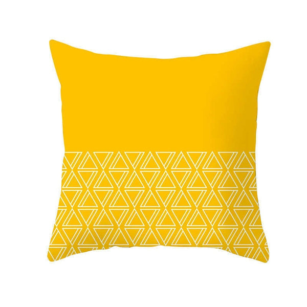 45 X 45Cm Gold Printed Cushion Cover