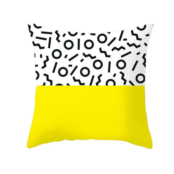 Cushions & Decorative Pillows 45 X 45Cm Gold Printed Cushion Cover