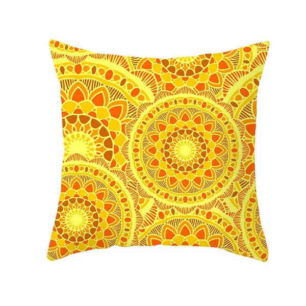 45 X 45Cm Gold Printed Cushion Cover