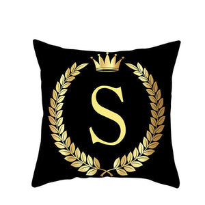 Cushions & Decorative Pillows 45 X 45Cm Letter Cushion Cover Crown S