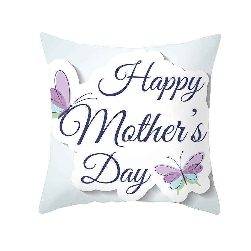 Cushions & Decorative Pillows 45 X 45Cm Mother's Day Cushion Cover Butterflies