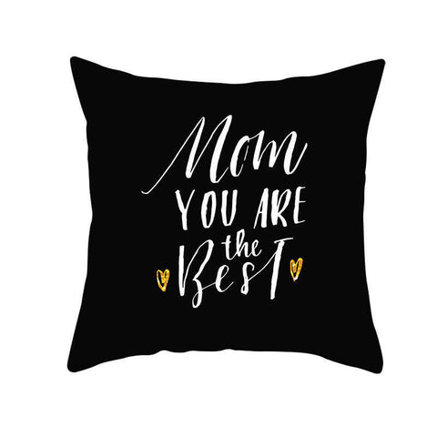 Cushions & Decorative Pillows 45 X 45Cm Mother's Day Cushion Cover Mom You Are The Best