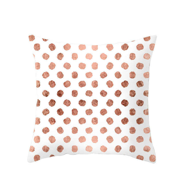 Cushions & Decorative Pillows 45 X 45Cm Rosegold Cushion Cover