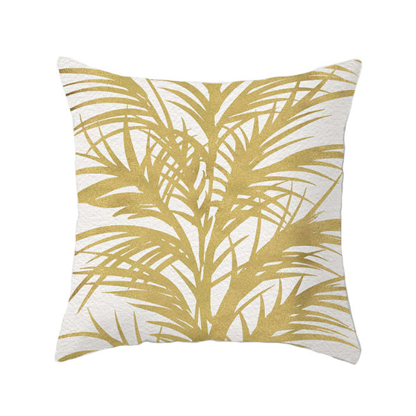 45 X 45Cm Gold Printed Cushion Cover