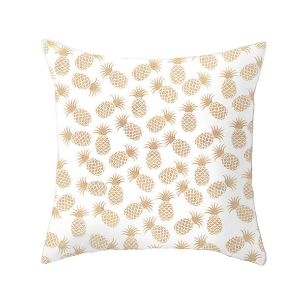 Cushions & Decorative Pillows 45 X 45Cm Gold Printed Cushion Cover