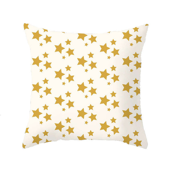 45 X 45Cm Gold Printed Cushion Cover