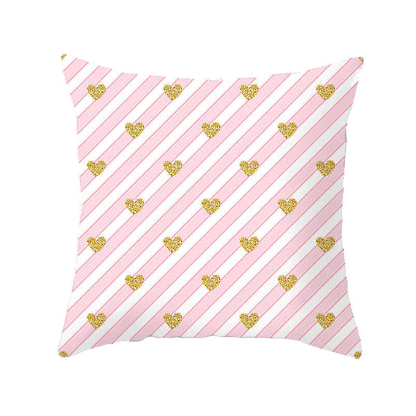 Cushions & Decorative Pillows 45 X 45Cm Gold Printed Cushion Cover