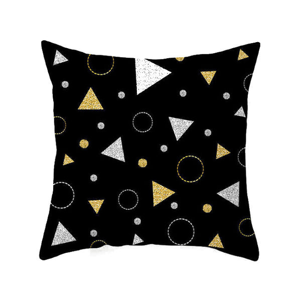 Cushions & Decorative Pillows 45 X 45Cm Gold Printed Cushion Cover