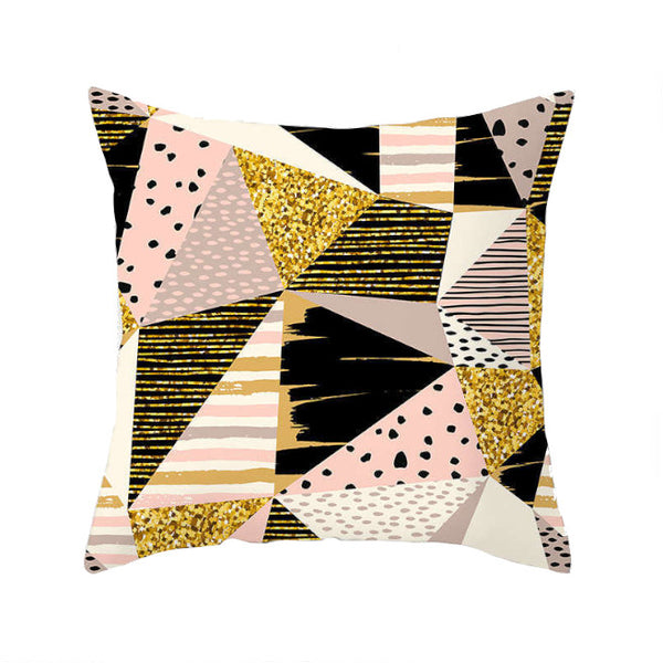 Cushions & Decorative Pillows 45 X 45Cm Gold Printed Cushion Cover