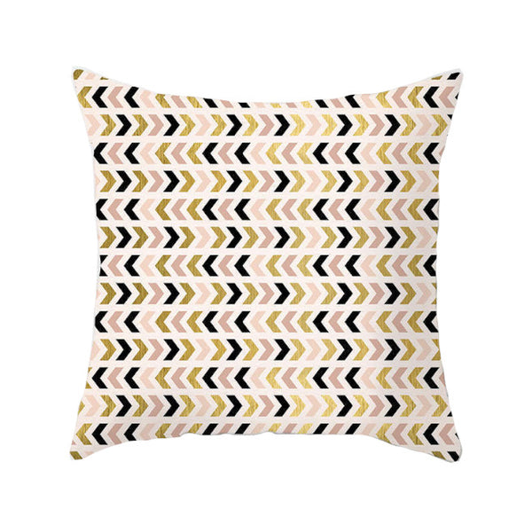 45 X 45Cm Gold Printed Cushion Cover