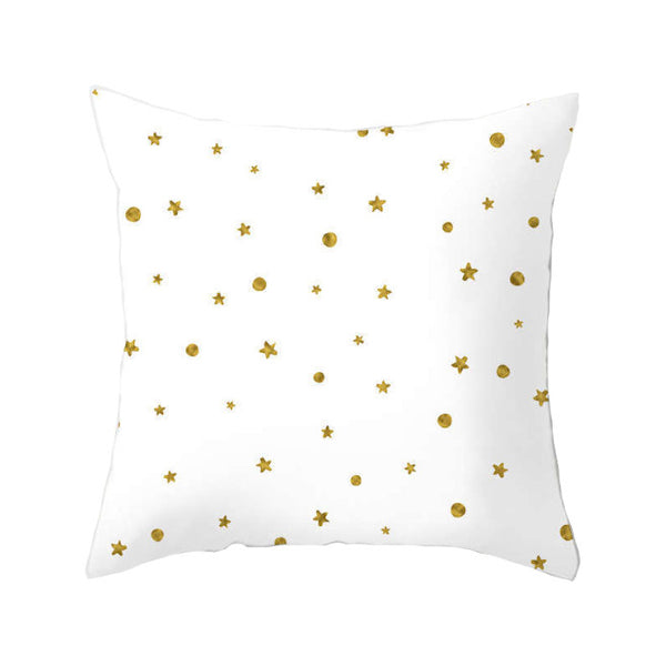 Cushions & Decorative Pillows 45 X 45Cm Gold Printed Cushion Cover