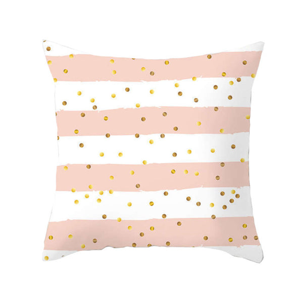 Cushions & Decorative Pillows 45 X 45Cm Gold Printed Cushion Cover