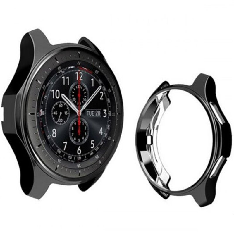 Smart Watch Cases 46Mm Tpu Plating Case For Samsung Galaxy Watch Black