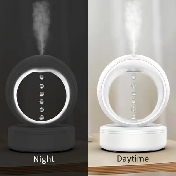 Anti-Gravity Air Humidifier Mute Countercurrent Levitating Water Drops Fogger Electric Humidifiers