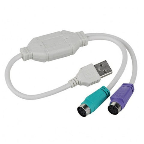 USB Cables, Hubs & Adapters 4Pc Usb Male To Ps2 Female Converter Cable Cord Adapter Keyboard