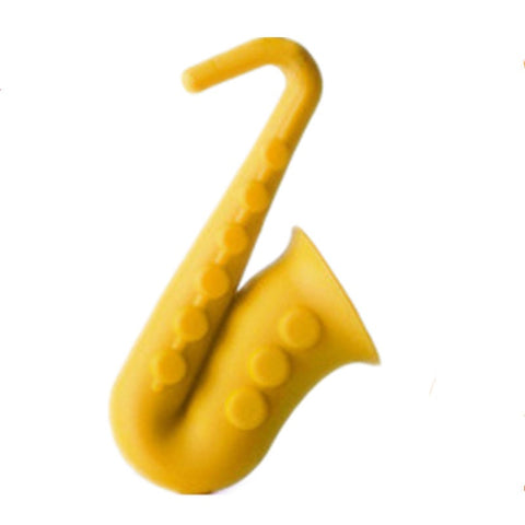 4Pcs Creative Horn Saxophone Silicone Pot Lid Raising Overflow Preventer Kitchen Lifting Holder Riser Supplies Tools