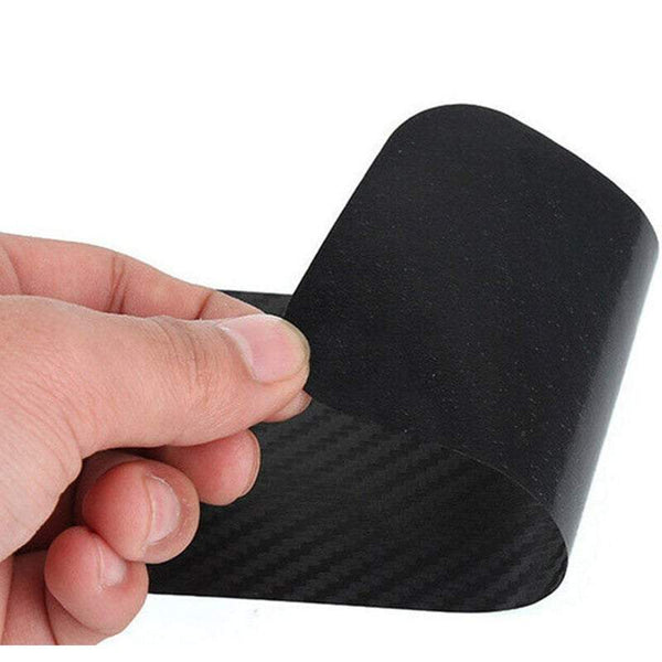 Mouldings, Trim 4Pcs Car Floor Mats Anti Scratch Carbon Fibre Vehicle Stickers