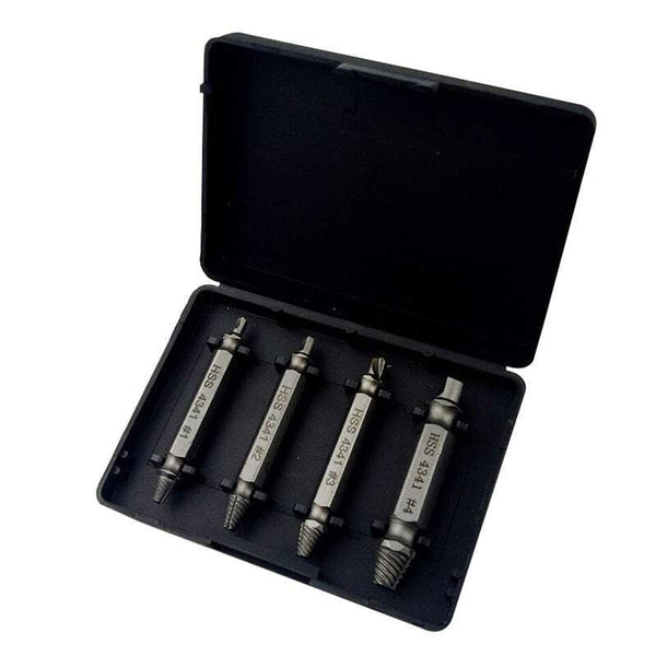 Other Hand Tools Screw Extractors 4Pcs Double Head Damaged Broken Kit